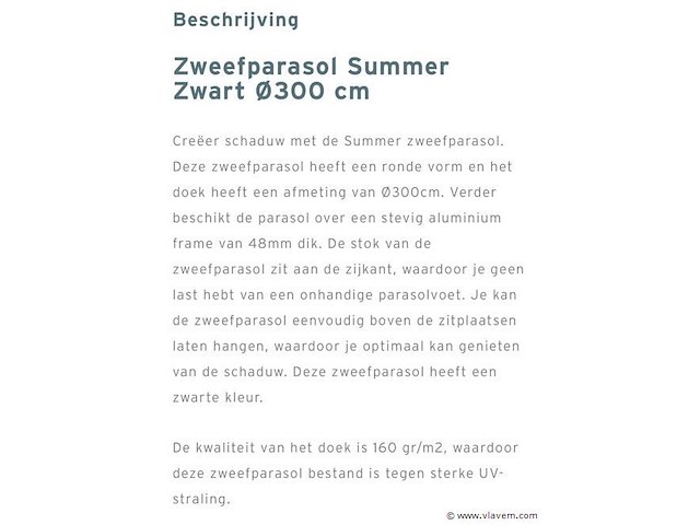 Parasol - afbeelding 3 van  3