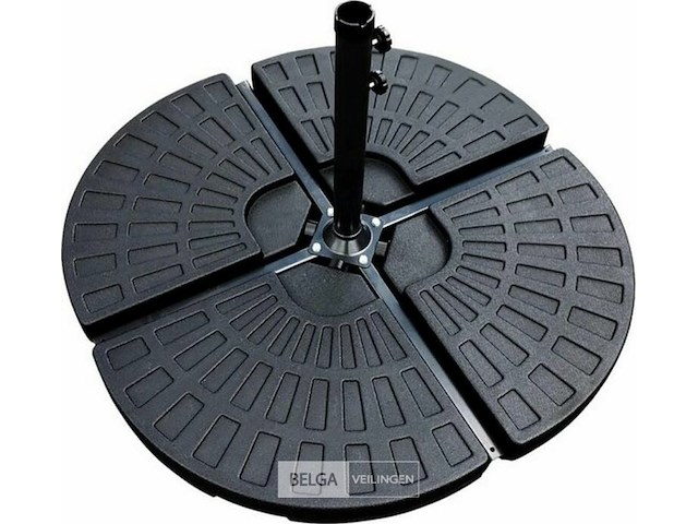 Parasoltegels 4-delig - basis voor parasolvoet 60kg (4x 15kg) - afbeelding 2 van  3