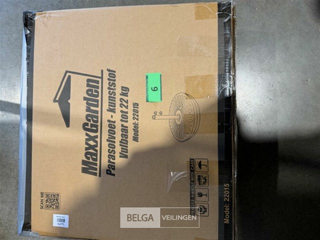 Parasolvoet - kunstof - vulbaar tot 22 kg - afbeelding 3 van  3