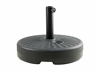 Parasolvoet - kunststof - vulbaar tot 22 kg