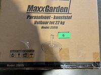 Parasolvoet - kunststof - vulbaar tot 22 kg - afbeelding 3 van  3