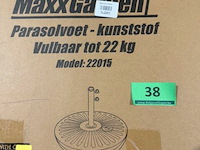 Parasolvoet - kunststof - vulbaar tot 22 kg - afbeelding 3 van  3