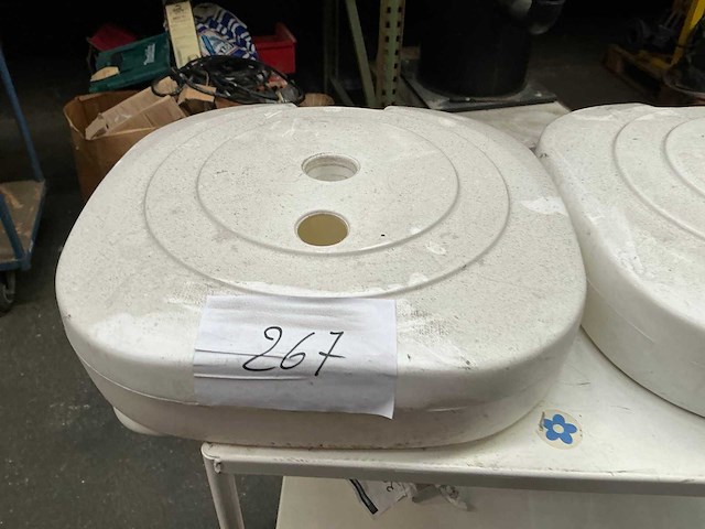 Parasolvoet (2x) - afbeelding 2 van  3