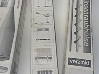 Parasolvoet 4 stuks - afbeelding 1 van  1
