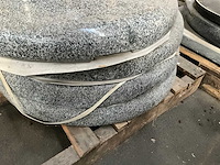 Parasolvoet graniet 4 x - afbeelding 2 van  3