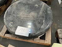 Parasolvoet graniet zwart