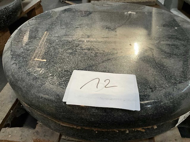 Parasolvoet graniet zwart - afbeelding 2 van  2