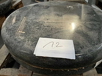 Parasolvoet graniet zwart - afbeelding 2 van  2