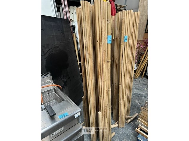 Paravant bamboe h170 cm - afbeelding 1 van  2