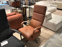 Paris curve open samoa cognac relax zetel elektrisch - afbeelding 1 van  5