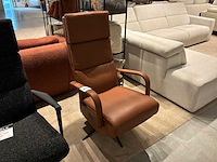 Paris curve open samoa cognac relax zetel elektrisch - afbeelding 1 van  5