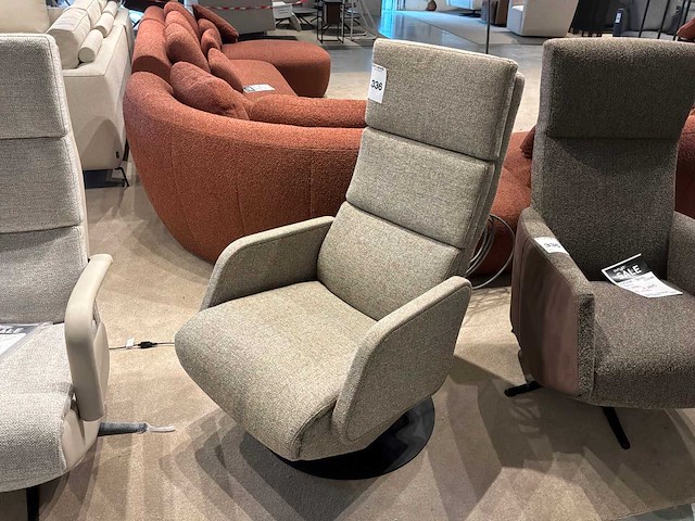 Paris square closed ciro camel+ disc relax zetel elektrisch - afbeelding 1 van  3