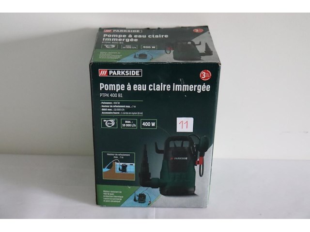 Parkside dompelpomp ptpk 400, 400 w - afbeelding 2 van  3