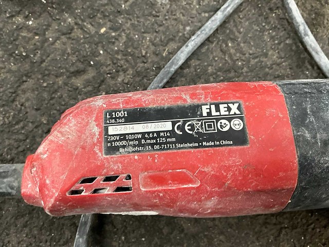 Parkside / flex accu koffiezet en haakse slijper - afbeelding 3 van  4