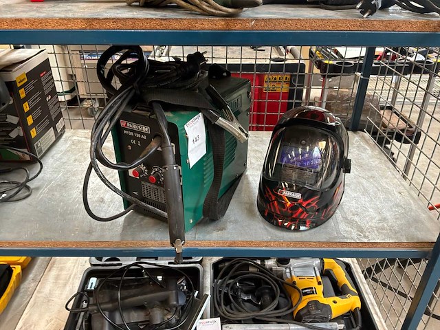 Parkside pfds 120 a2 mig lasapparaat en lashelm - afbeelding 1 van  5