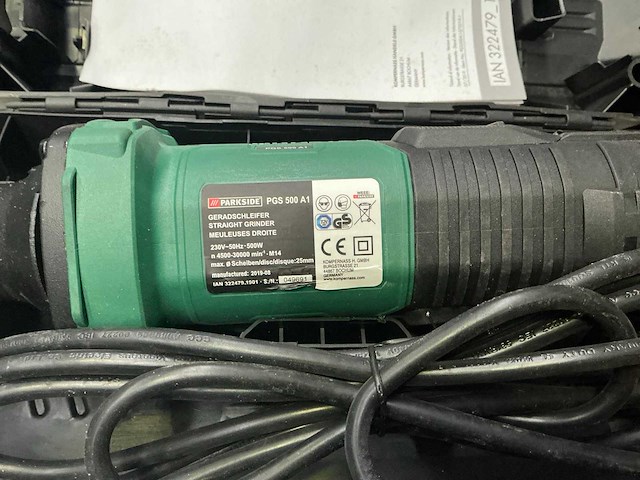 Parkside pgs 500 a1 slijpmachine - afbeelding 4 van  5