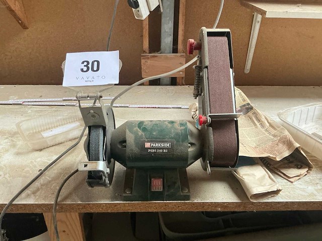Parkside psbs 240 b2 bandslijpmachine - afbeelding 3 van  3