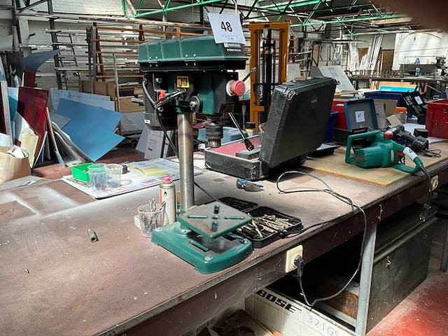 Parkside ptbm 500 d4 kolomboormachine - afbeelding 2 van  5