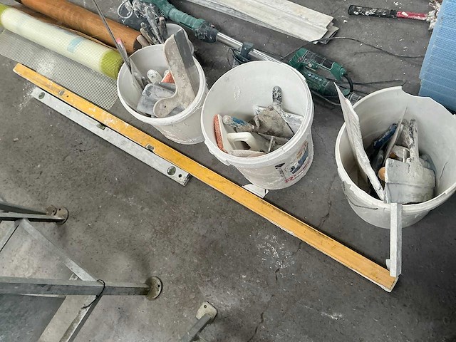 Parkside pwds 920 a1 plafond schuurmachine met diverse gereedschappen - afbeelding 7 van  16