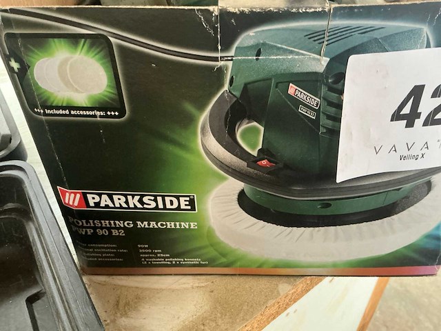 Parkside pwp 90 b2 polijstmachine - afbeelding 1 van  3