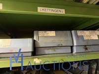 Partij aandrijfkettingen, kettingwielen en geleiderollen - afbeelding 45 van  135