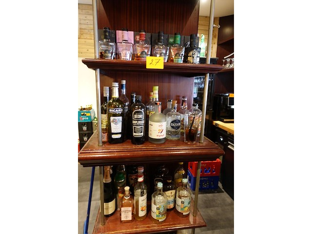 Partij aangebroken alcoholische dranken - afbeelding 1 van  11