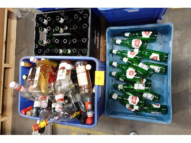 Partij aangebroken flessen sterke dranken - afbeelding 1 van  4