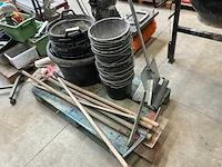 Partij aannemersmateriaal