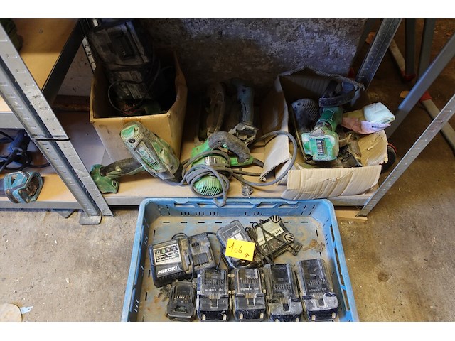 Partij accu machines & onderdelen - afbeelding 1 van  4