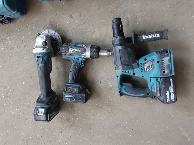 Partij accu makita machines - afbeelding 3 van  6