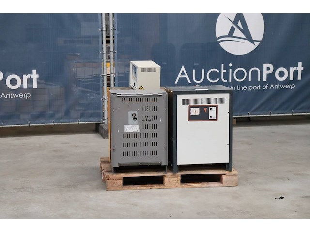 Partij acculaders 6stuks - afbeelding 1 van  1