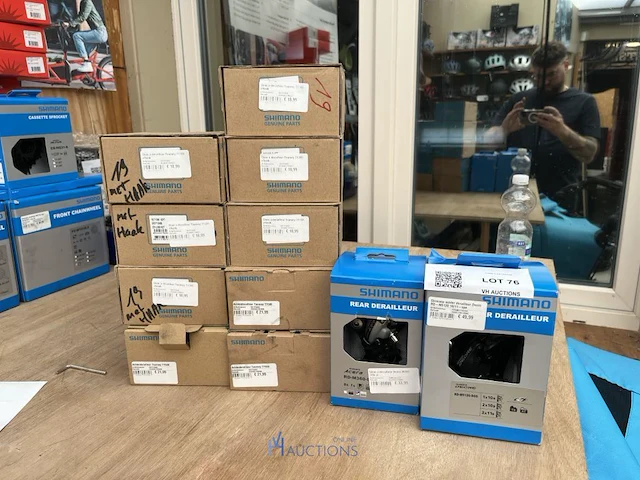 Partij achterderailleurs shimano - afbeelding 1 van  4