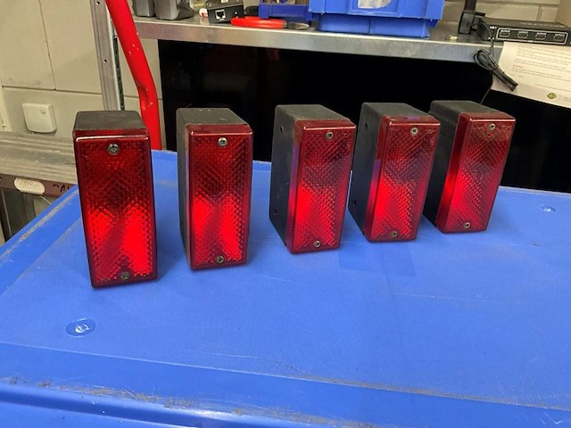 Partij achter/mist/breedtelamp hella 5stuks - afbeelding 1 van  1