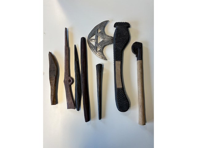 Partij afrikaans handwerk - afbeelding 1 van  36