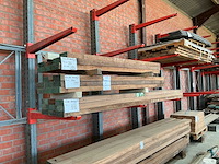 Partij afrormosia balken