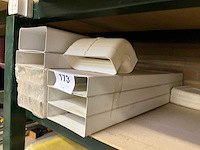 Partij afvoerbuizen (6x) en toebehoren - afbeelding 1 van  4