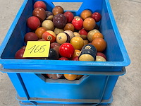 Partij allerlei biljartballen - afbeelding 2 van  2
