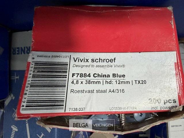 Partij allerlei schroeven - afbeelding 6 van  6