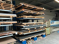 Partij aluminium en inox platen - afbeelding 24 van  28