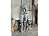 Partij aluminium profiel restanten - afbeelding 2 van  4