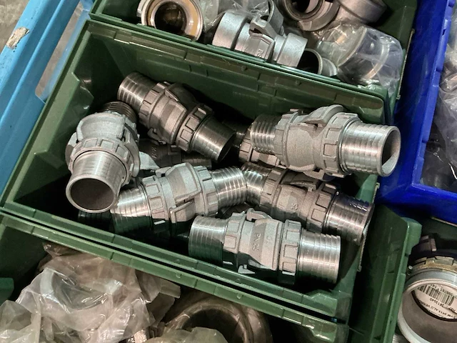 Partij aluminium slangenkoppelingen - afbeelding 7 van  10