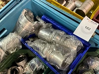 Partij aluminium slangenkoppelingen - afbeelding 9 van  10