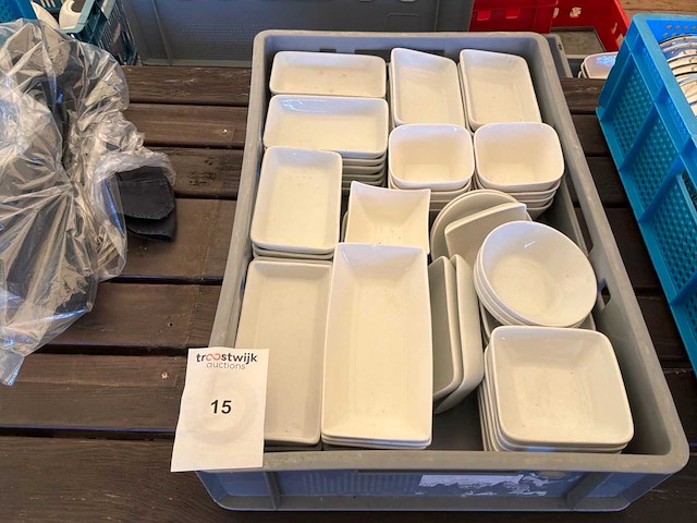 Partij amusebordjes - afbeelding 1 van  2