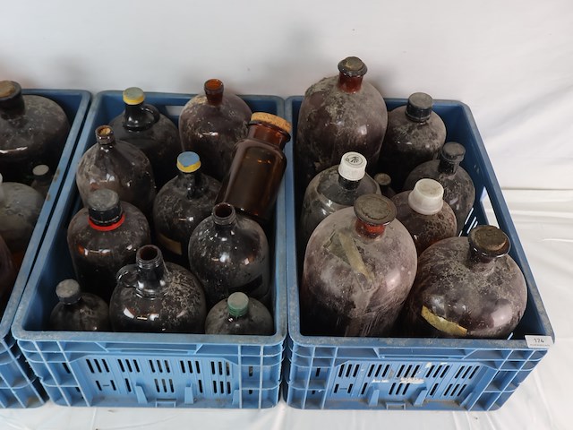 Partij apothekersflessen (x25) - afbeelding 3 van  6