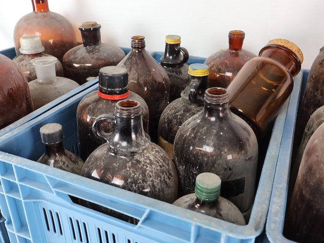 Partij apothekersflessen (x25) - afbeelding 5 van  6