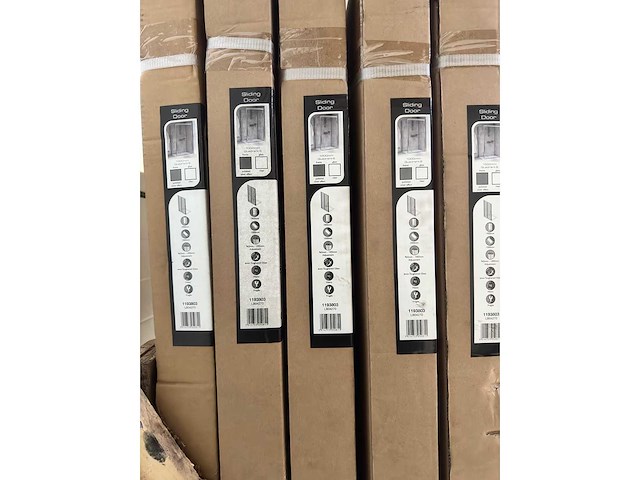 Partij aqualux douchedeuren 10 stuks - afbeelding 4 van  9