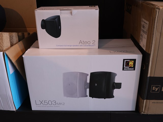 Partij audac speaker (x2) - afbeelding 1 van  6