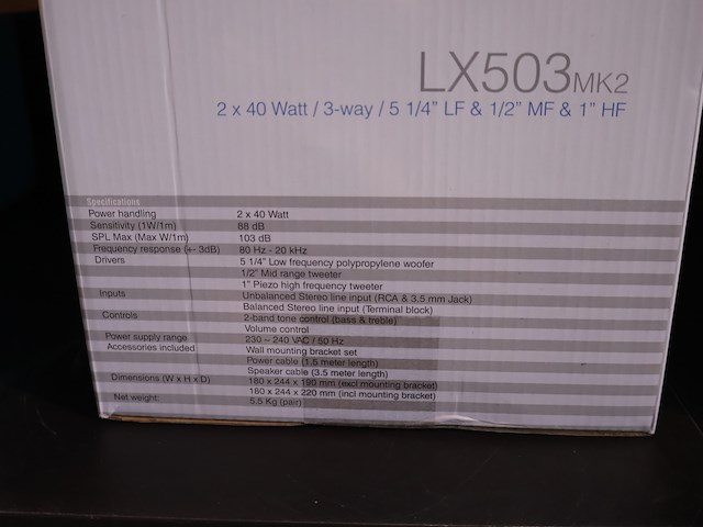 Partij audac speaker (x2) - afbeelding 6 van  6