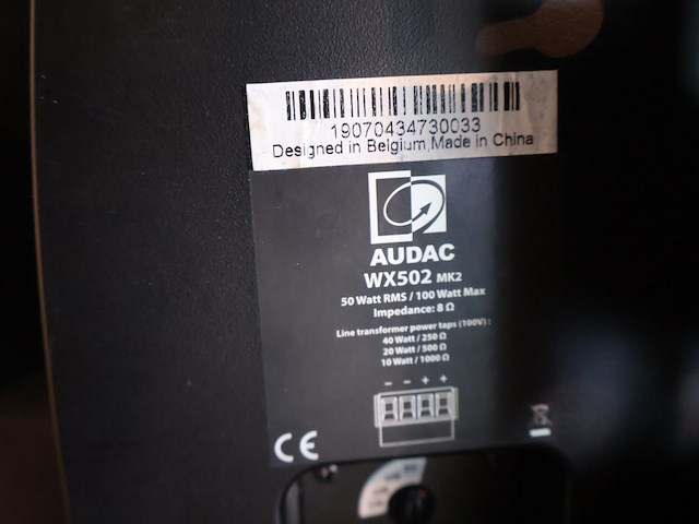 Partij audac speaker - afbeelding 3 van  6