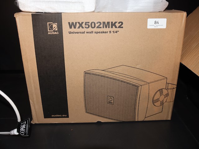 Partij audac speaker - afbeelding 3 van  7